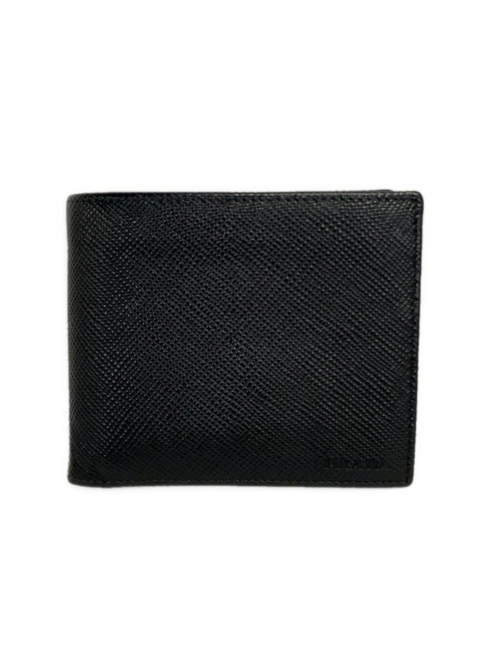 Prada Bifold Wallet Black Leather - Picture 1 of 6